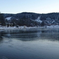 Lac de gerardmer gelé